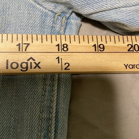 Abercrombie & Fitch women’s jean jacket size large - Picture 6 of 8